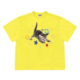 Kitten and Stars T-Shirt