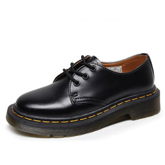 Rounded Toe Classic Oxford Shoes