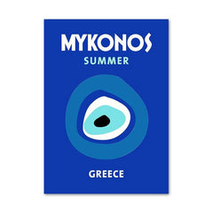 Summer Vibes Canvas Poster