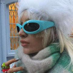 Gossip Goes Around Chunky Sunglasses