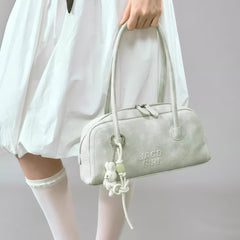 Matcha Cream Boston Bag