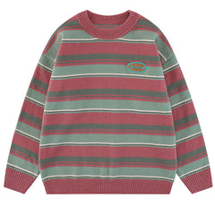 Primary Colors Striped Sweater