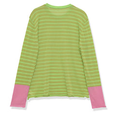 Never Basic Striped Long Sleeve Top