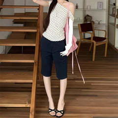 Coquette Polka Dot Off Shoulder Top