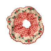 Cottagecore Gingham Scrunchie