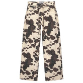 Cow Print Teen Craft Pants