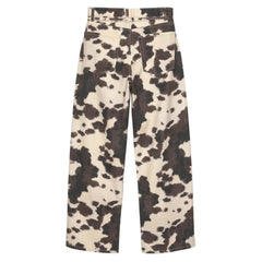 Cow Print Teen Craft Pants