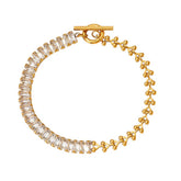 Rich Behaviour Crystal Bracelet