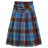 School Riot Plaid Pleated Skirt
