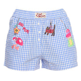 Indie Kid Plaid Summer Shorts
