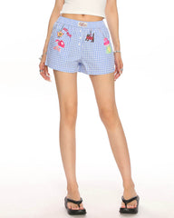 Indie Kid Plaid Summer Shorts