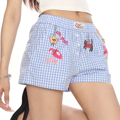 Indie Kid Plaid Summer Shorts