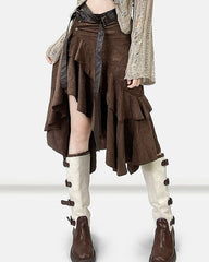 Fairy Grunge Asymmetrical Skirt