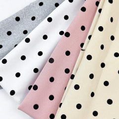 French Style Polka Dot 4 pcs Headband Set