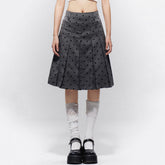 Gossip Team Polka Dot Pleated Skirt