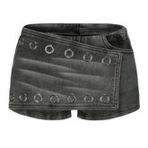Backstage Pass Grommet Mini Skort