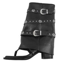 Pretty Please Heeled Sandal Boots