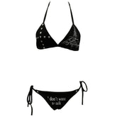 I Don't Want To Talk Bikini Set
