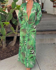 Jungle Muse Maxi Dress