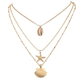 Mermaidcore Aesthetic Layered Necklace