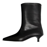 Minimalist Aesthetic Ankle Boots