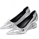 Camera Ready Pointed-Toe Arch Heels