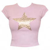 Pop Star Y2K Baby Tee