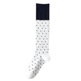 Preppy Polka Dot Knee High Socks
