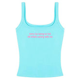 Sorry for Being So Hot Tank Top