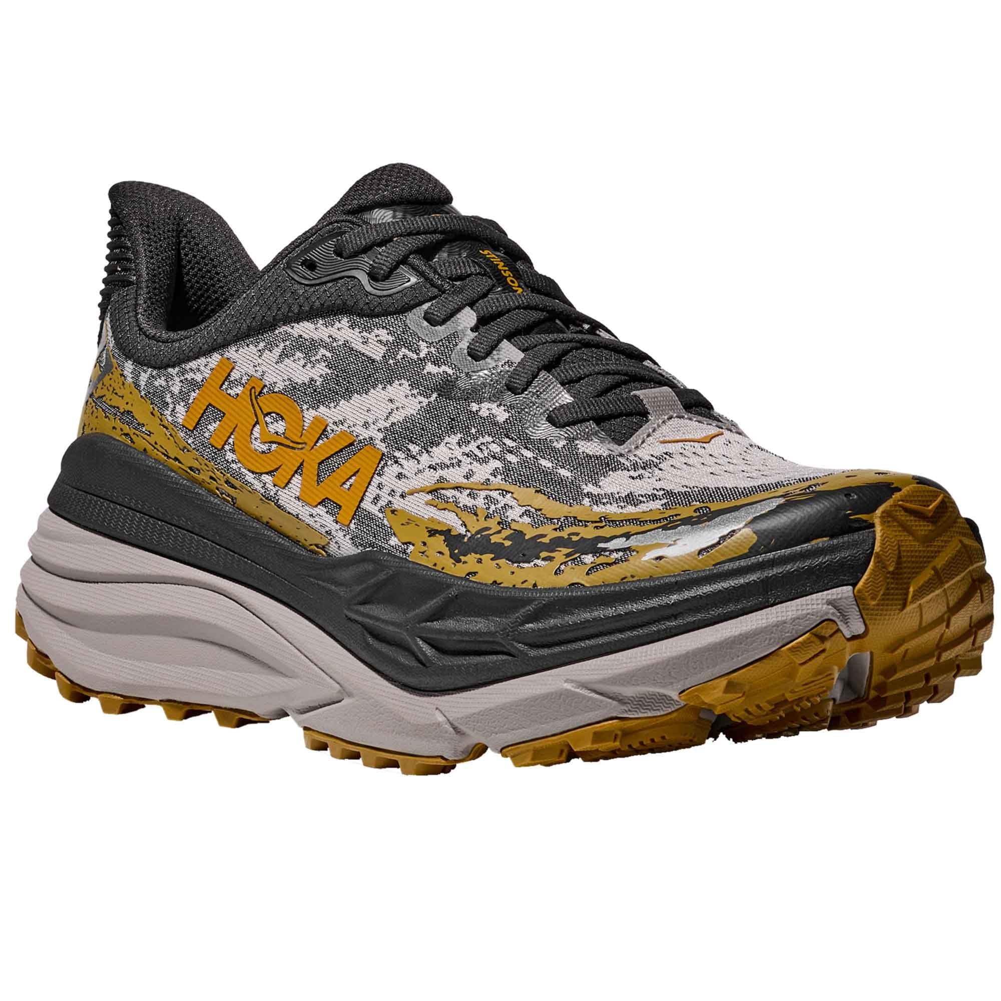 Stinson 7 Men's Trail Running Shoes Black/Cement