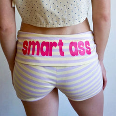 Too Smart Stripe Shorts