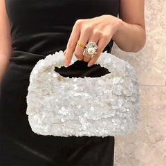 Born To Sparkle Sequin Mini Bag