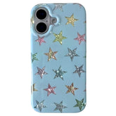 Y2K Sparkle Stars iPhone Case