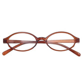 Y2K Aesthetic Oval Glasses