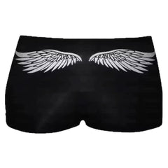 Y2K Angel Wings Shorts