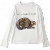 Y2K Cat Vibe Long Sleeve