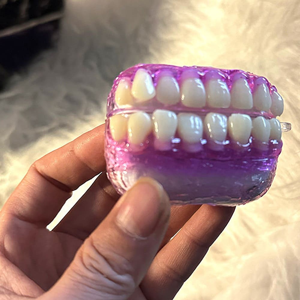 3D Teeth AirPods Case