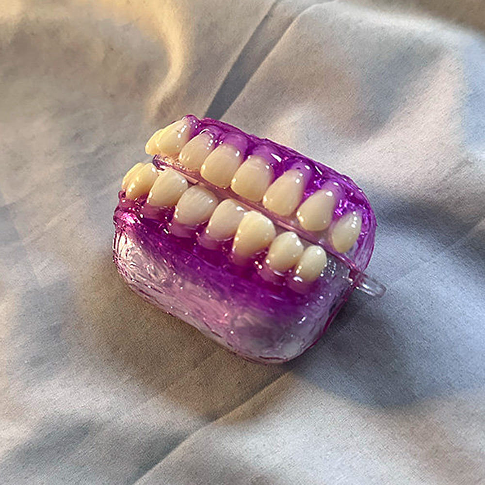 3D Teeth AirPods Case