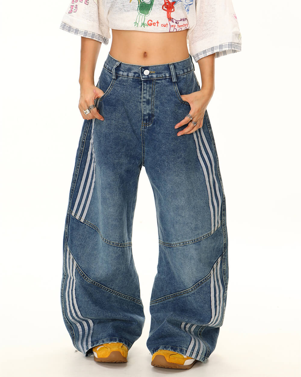 Cool Best In Class Side Stripe Jeans