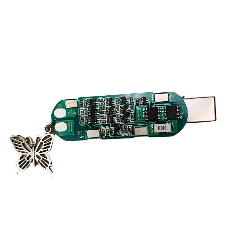 Electronic Chip Hair Clip