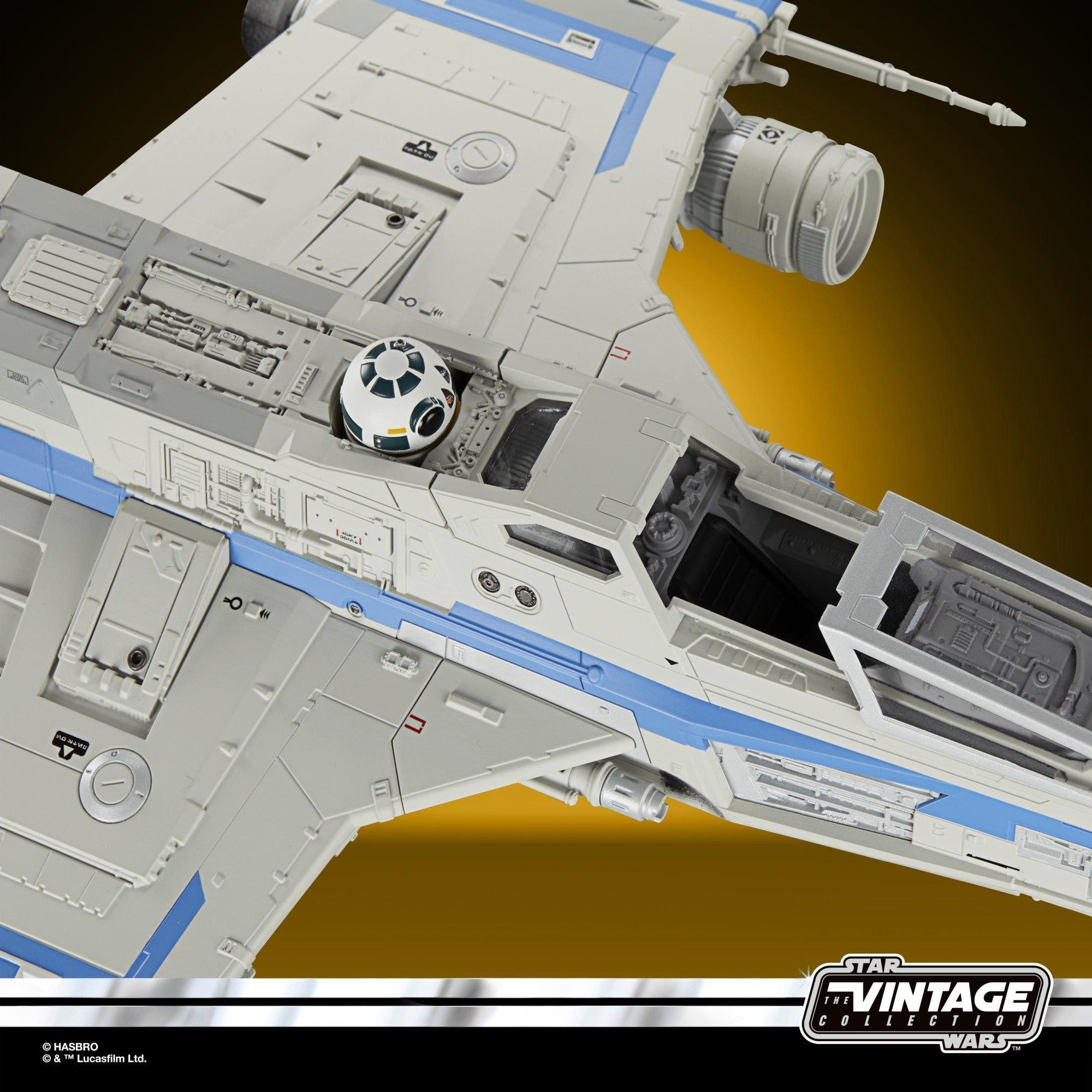 STAR WARS The Vintage Collection New Republic E-Wing & KE4-N4