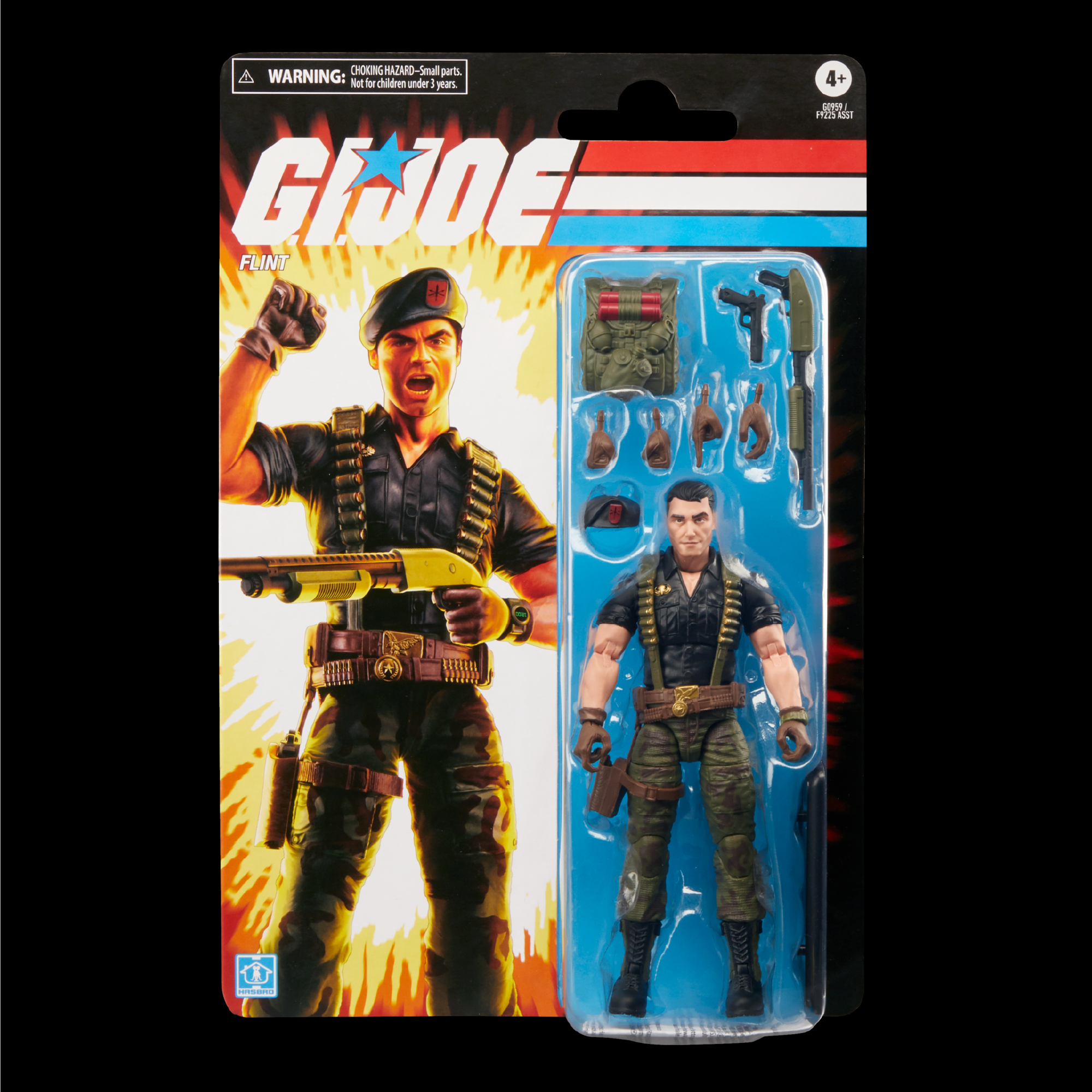 G.I. Joe Classified Series Retro Cardback Flint