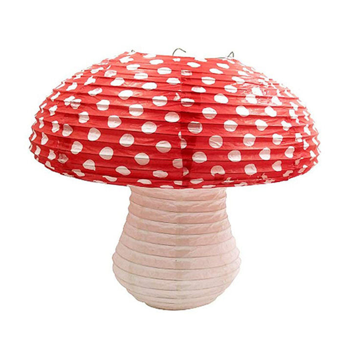 Mushroom Shaped Paper Lanterns