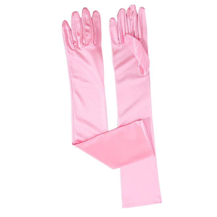 Old Money Aesthetic Satin Gloves