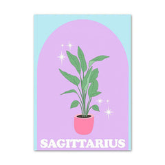 Pastel Zodiac Signs Canvas Poster