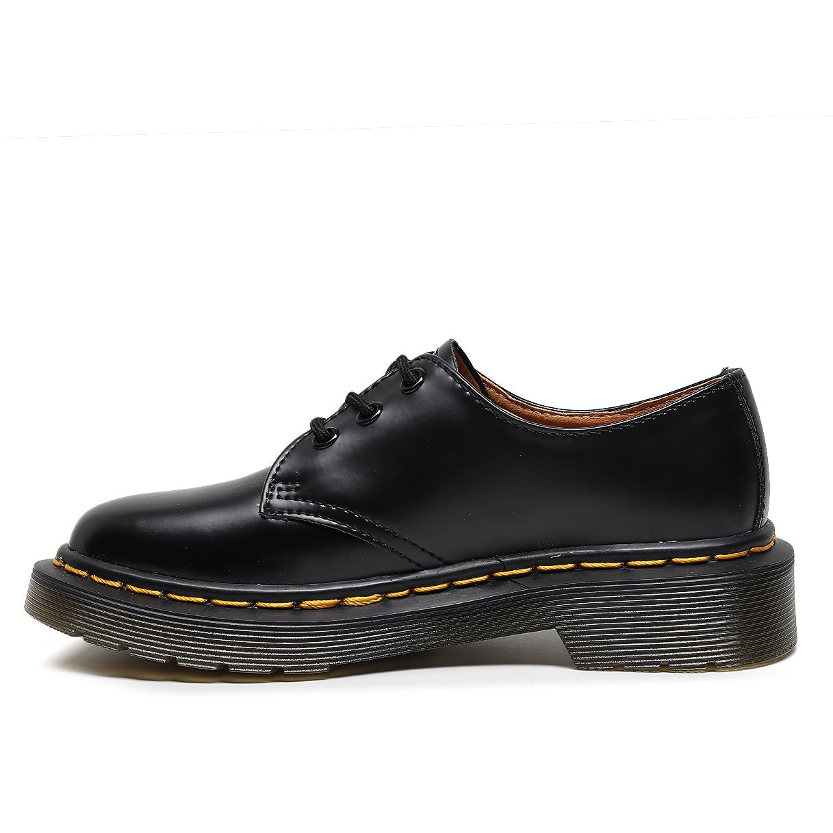 Rounded Toe Classic Oxford Shoes
