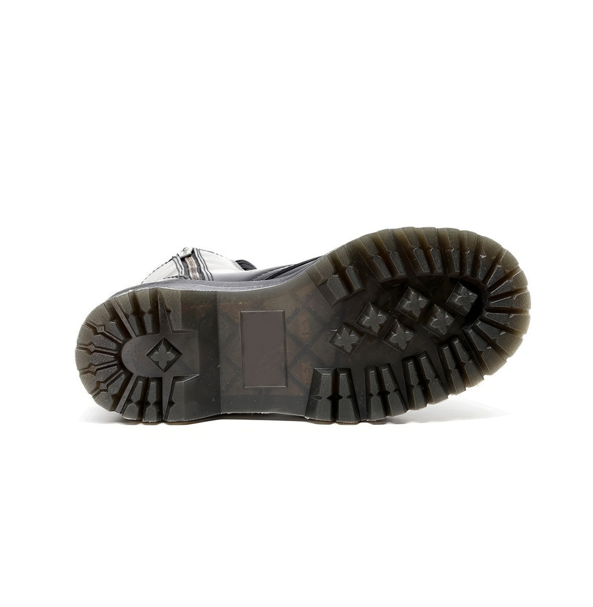 Side Zip Lace-Up Platform Combat Boots