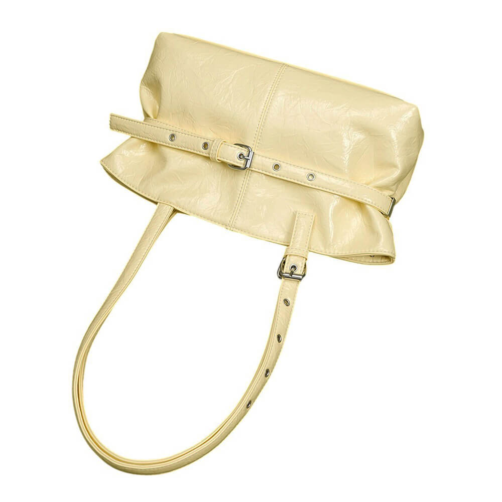 Gossip Goes Around Buckle Shoulder Bag