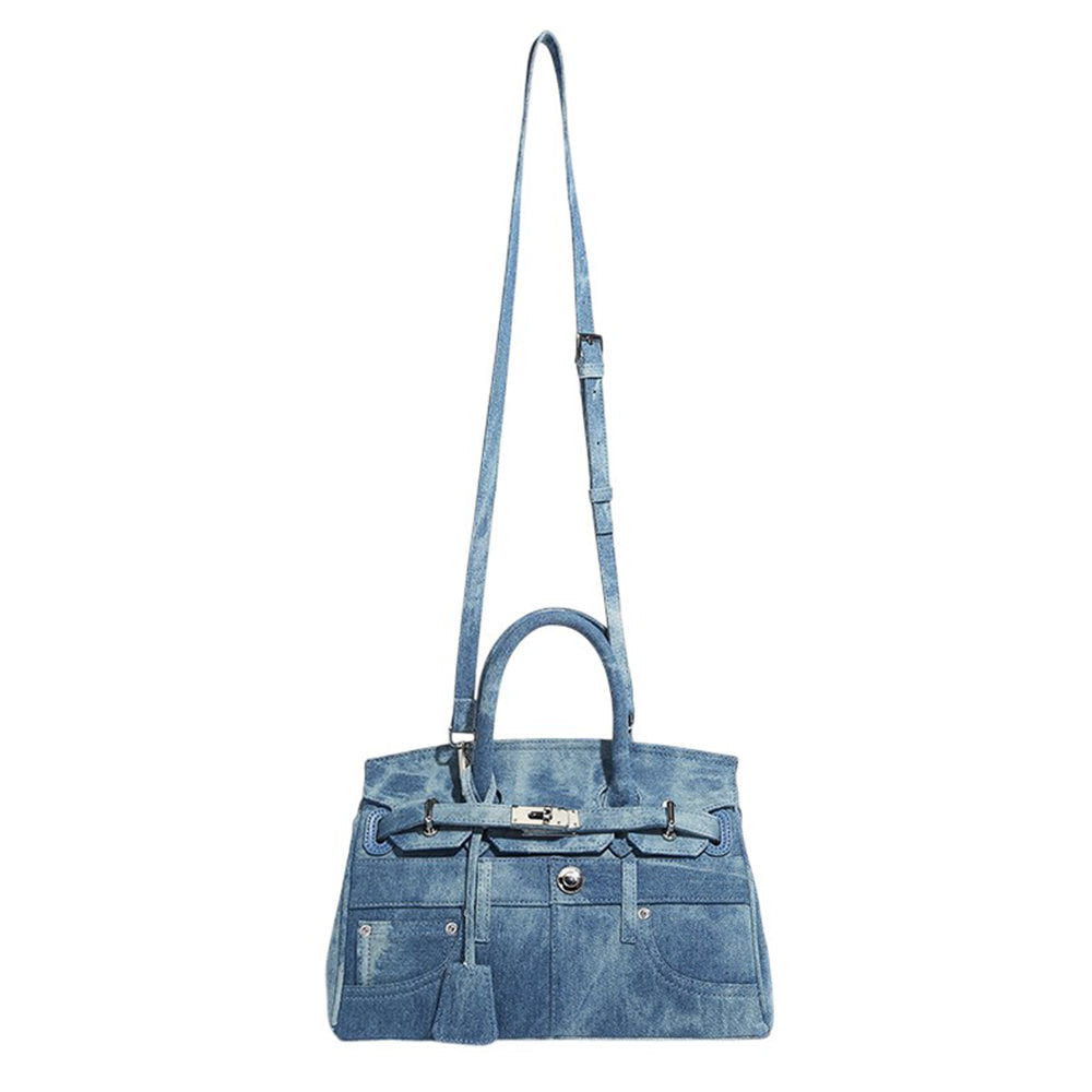 Gossip Team Denim Handbag