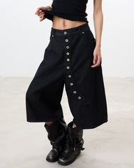 Nothing Planned Button Shorts